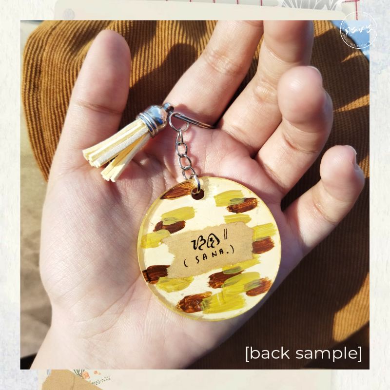 Custom Hand-painted Keychain (Baybayin & Mini Me) | Shopee Philippines