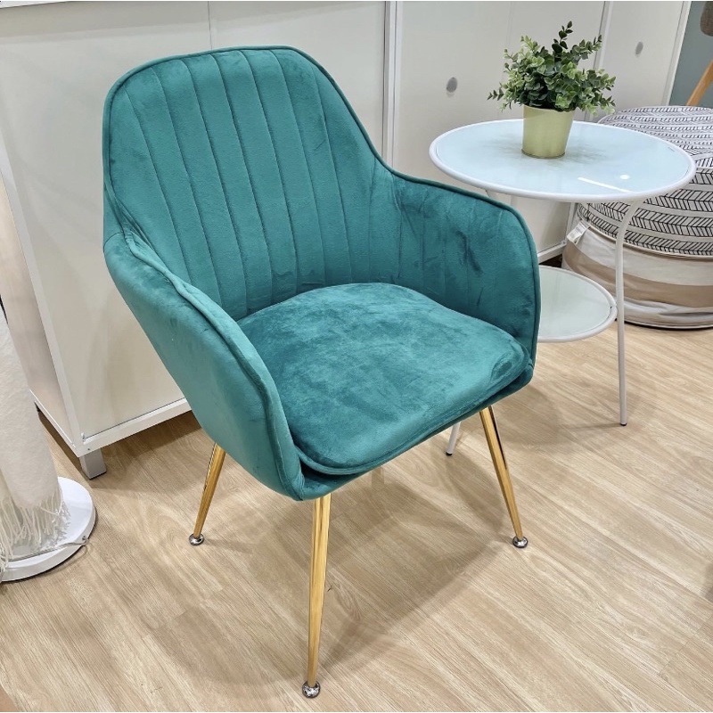 Scandinavian Bucket Velvet Accent Swivel chair | Shopee Philippines