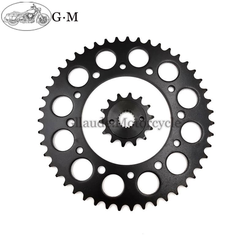 moto520 Chain Front & Rear Sprocket 47 and 14 Teeth For HONDA XR 400 R