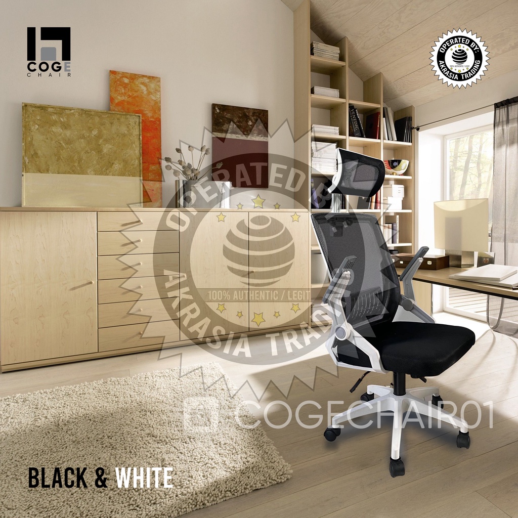 Coge Korean Style Dual backrest adjustable armrest Office Chair with