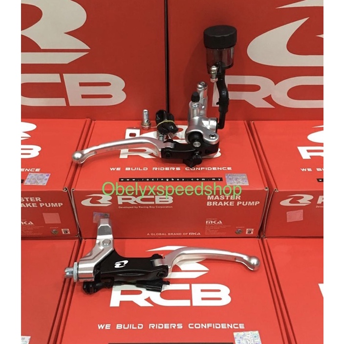 Rcb Brake Master Package S1 14MM And Cable type S1 silver | Shopee ...