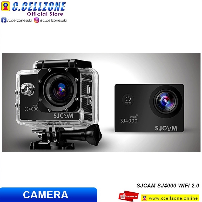 Sjcam Sj4000 Wi-Fi 2.0 | Shopee Philippines