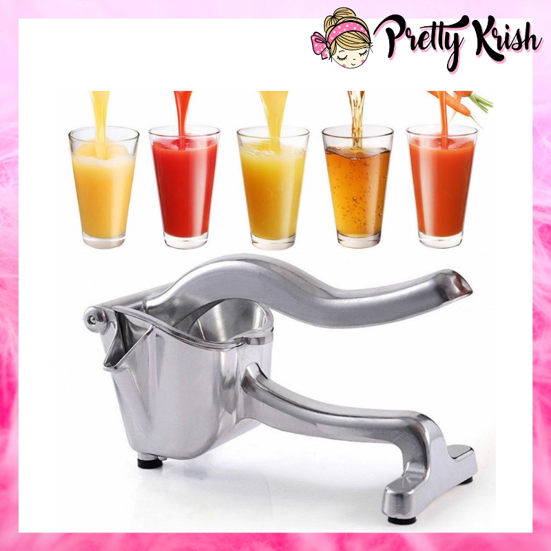 Manual Fruit Juicer, Alloy Lemon Squeezer Heavy Duty Hand Press Fruit