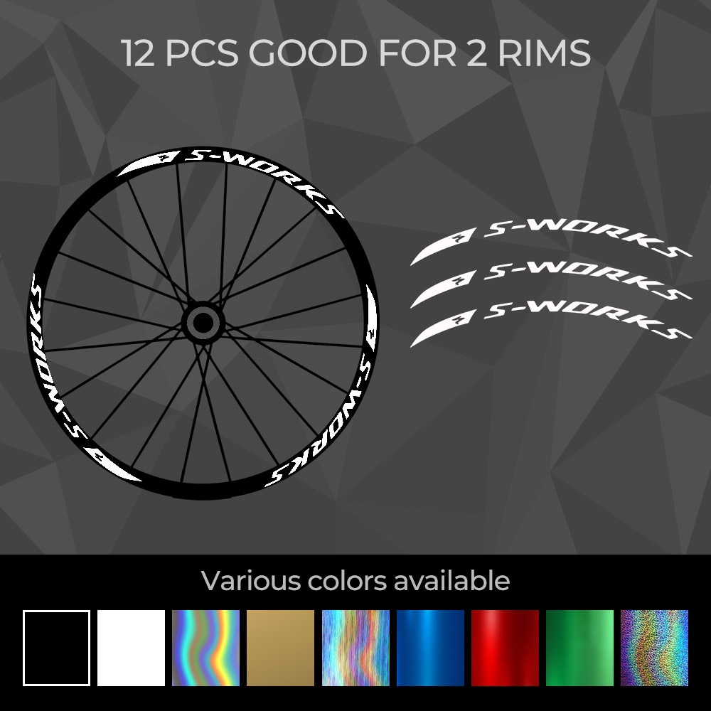 rim decals road bike