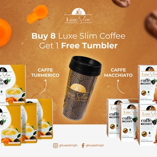 LUXE SLIM BUY 6 COFFEE GET 1 FREE MUG | Shopee Philippines