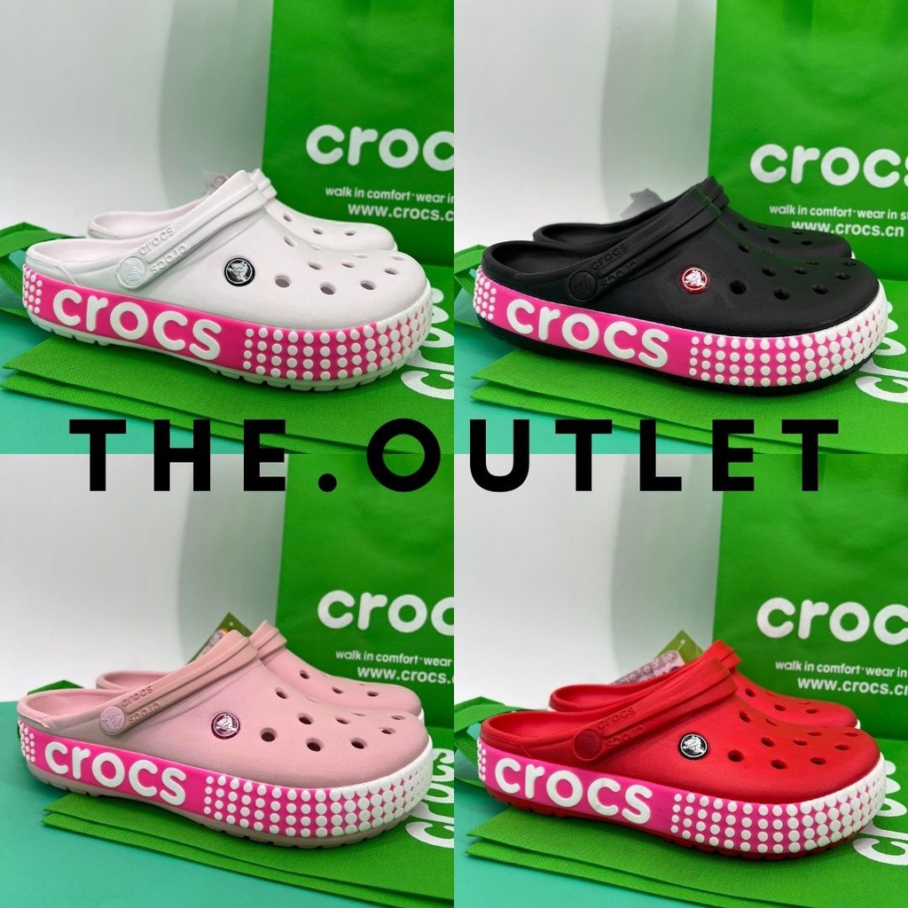 Crocs Classic BAYABAND CLOGS sandals for women C3 C4 | Shopee Philippines