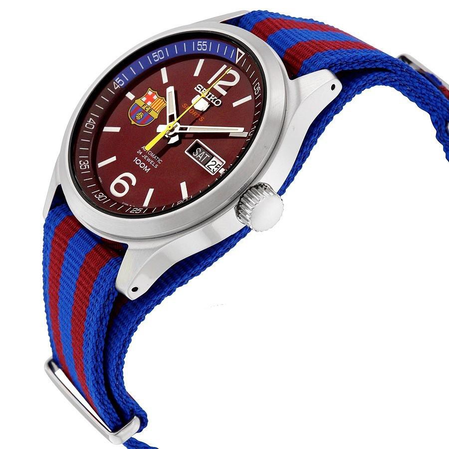Seiko 5 Sports SRP305K1 FC Barcelona Automatic Watch For Men s W 1 Year Warranty Shopee Philippines