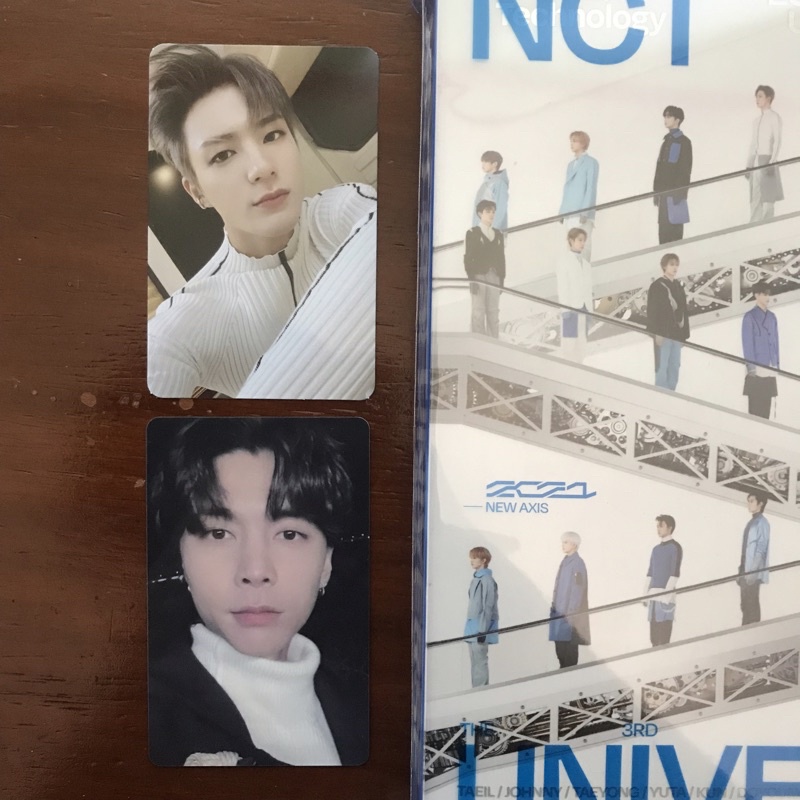 Nct Universe Album Photobook Version From Lucky Draw Jeno Photocard And Johnny Ld Pc