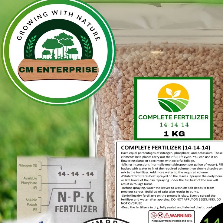141414 Complete Fertilizer 500g/1 kg Shopee Philippines