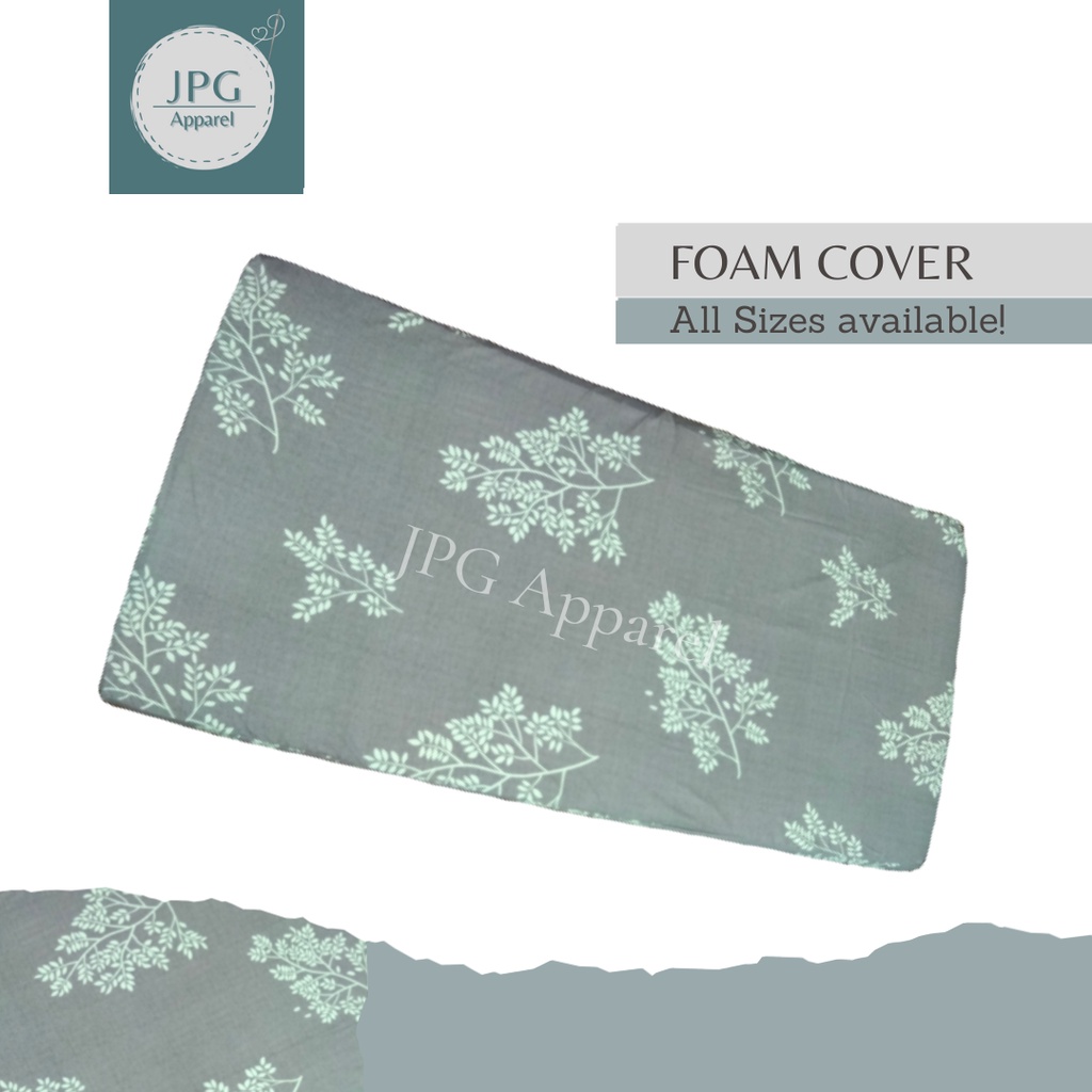 8 Inch Thick Foam Cover with Long Zipper | Shopee Philippines