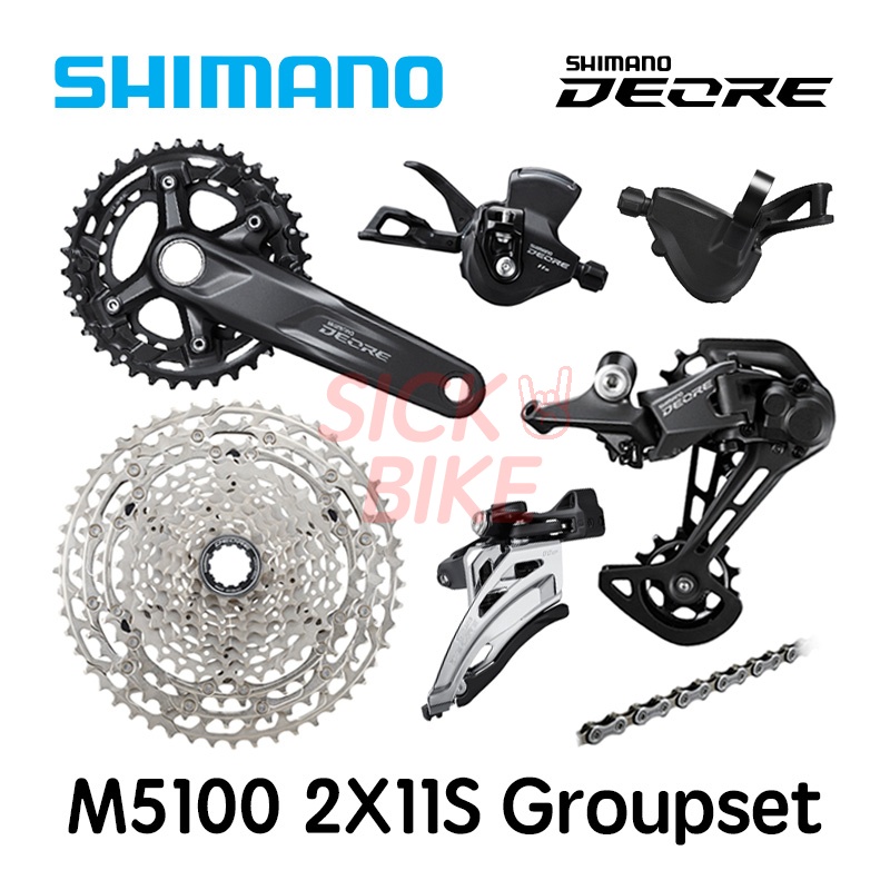 Groupset shimano deore discount m5100