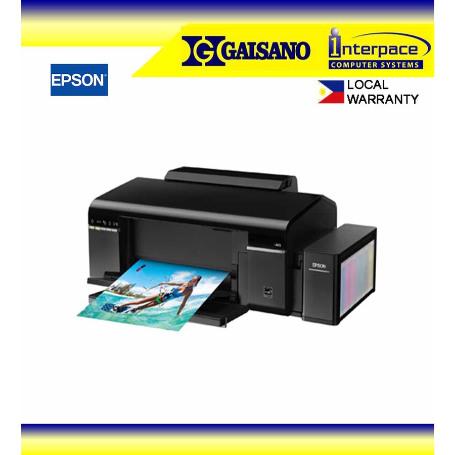 Epson L805 Wi-Fi Photo Ink Tank Printer | Shopee Philippines