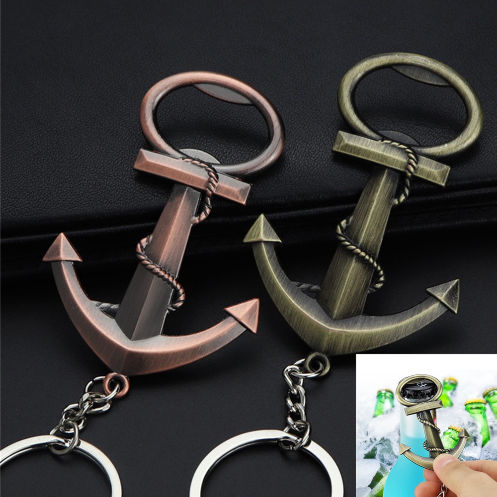 Vintage bottle opener keychain top
