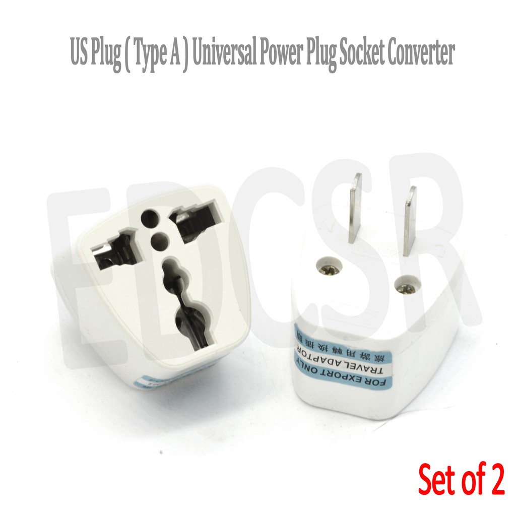 US Plug ( Type A ) Universal Power Plug Socket Converter Adapter