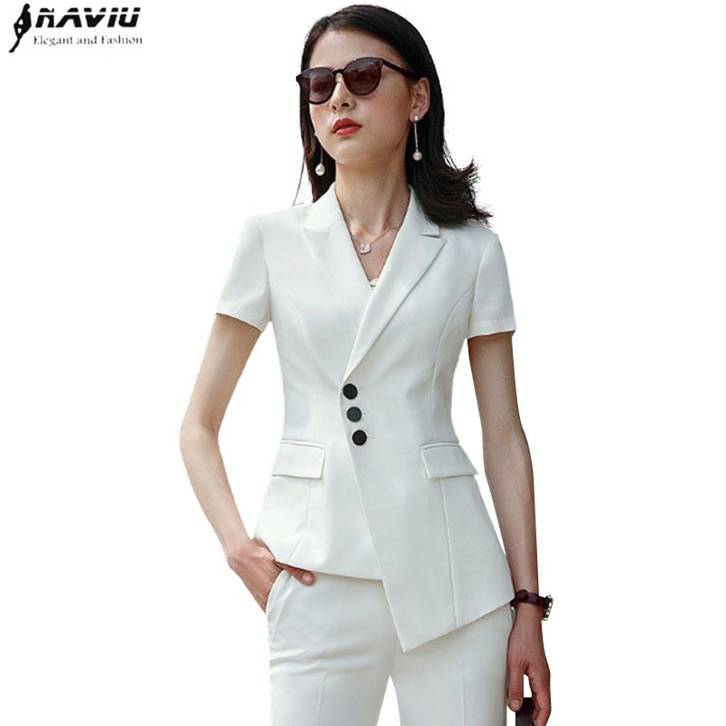 Women's short sleeve pant on sale suits