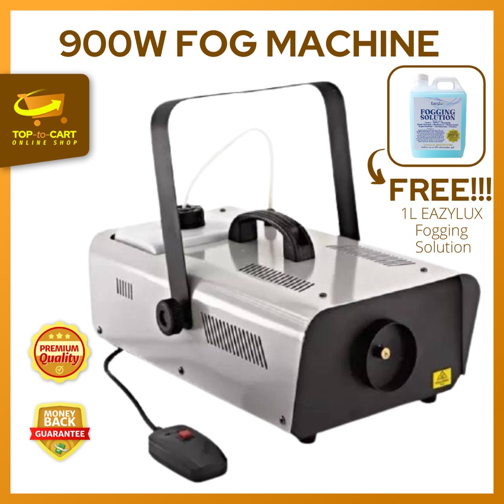 Heavy Duty Metal Case 900w Fog Machine with Remote Control FFREE 1L