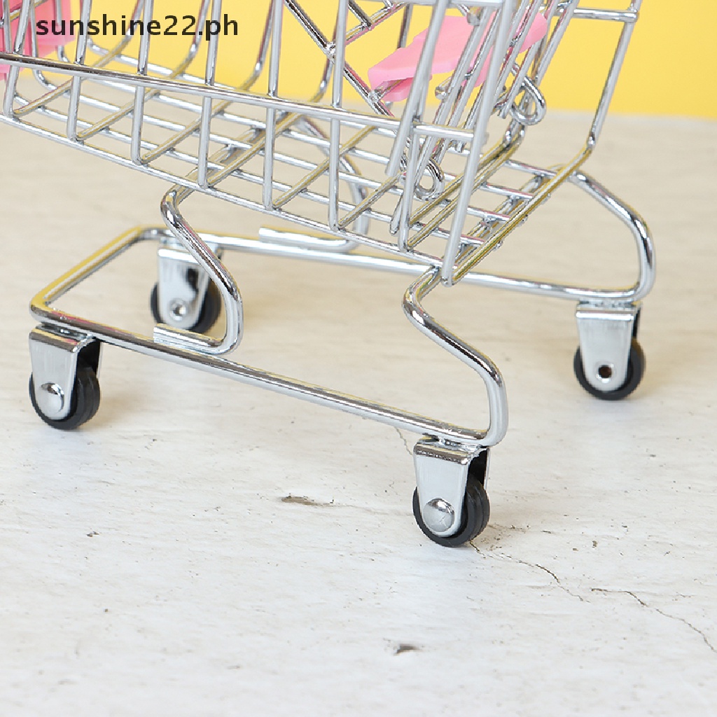 SUNSHINE22 1 Pcs Mini Shopping Cart Supermarket Handcart Shopping Cart ...