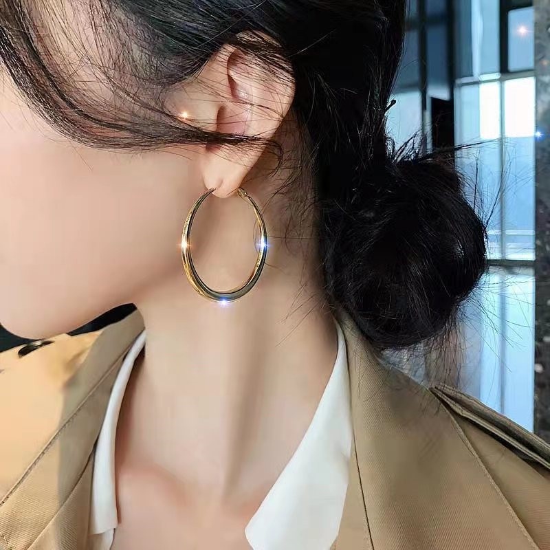 Circle earrings for deals women