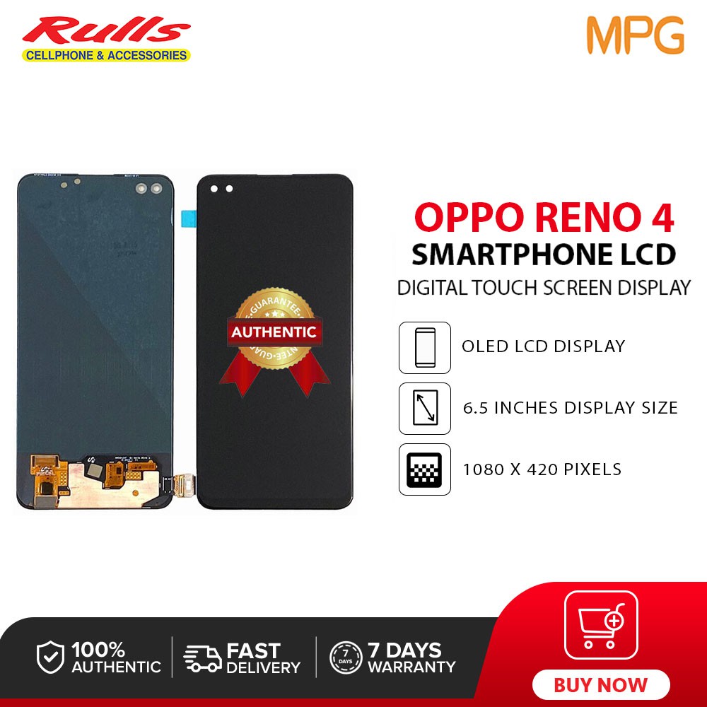 Smartphone LCD for Oppo Reno 4 Digital Touch Screen Display Frame ...