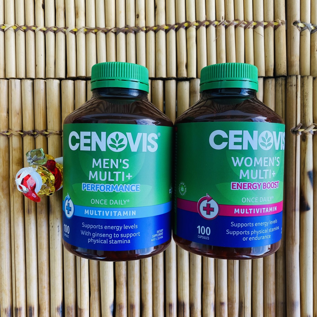 CENOVIS Multivitamin Men or Women 50,100 or 200pack Shopee Philippines
