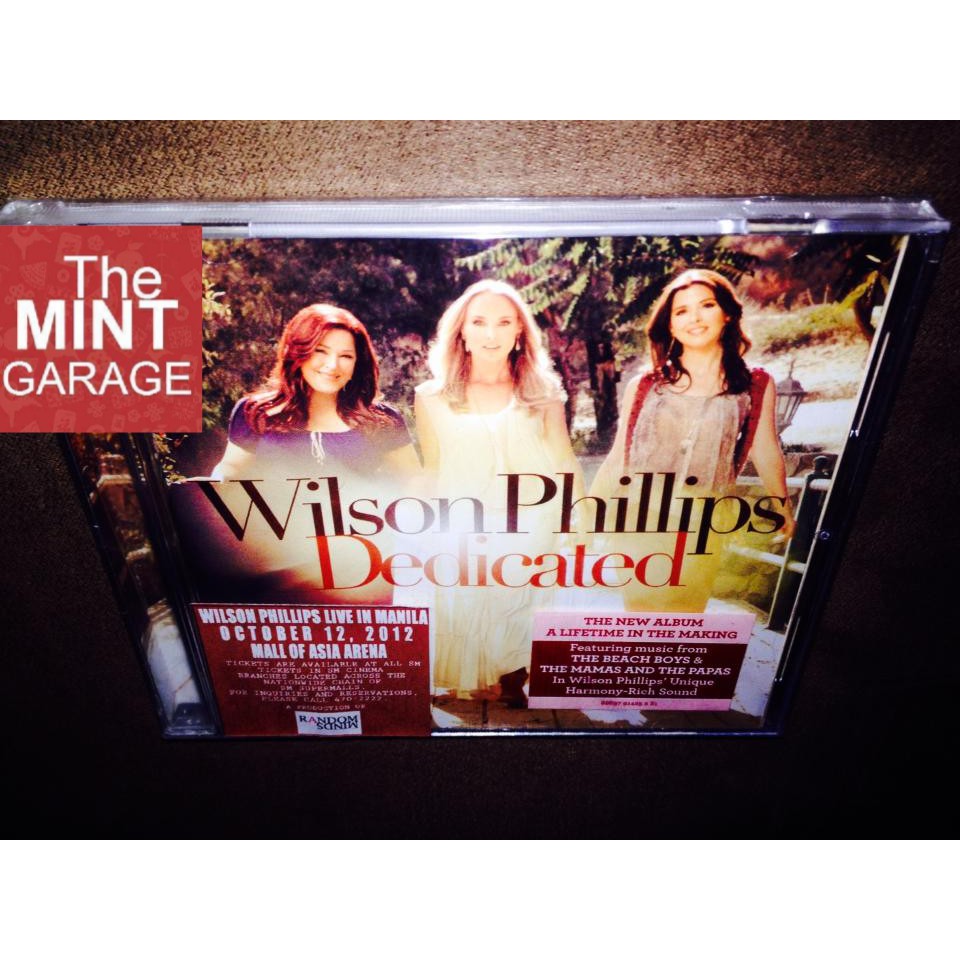 Wilson Phillips - Dedicated (CD) Music Album (Sealed) | Shopee Philippines