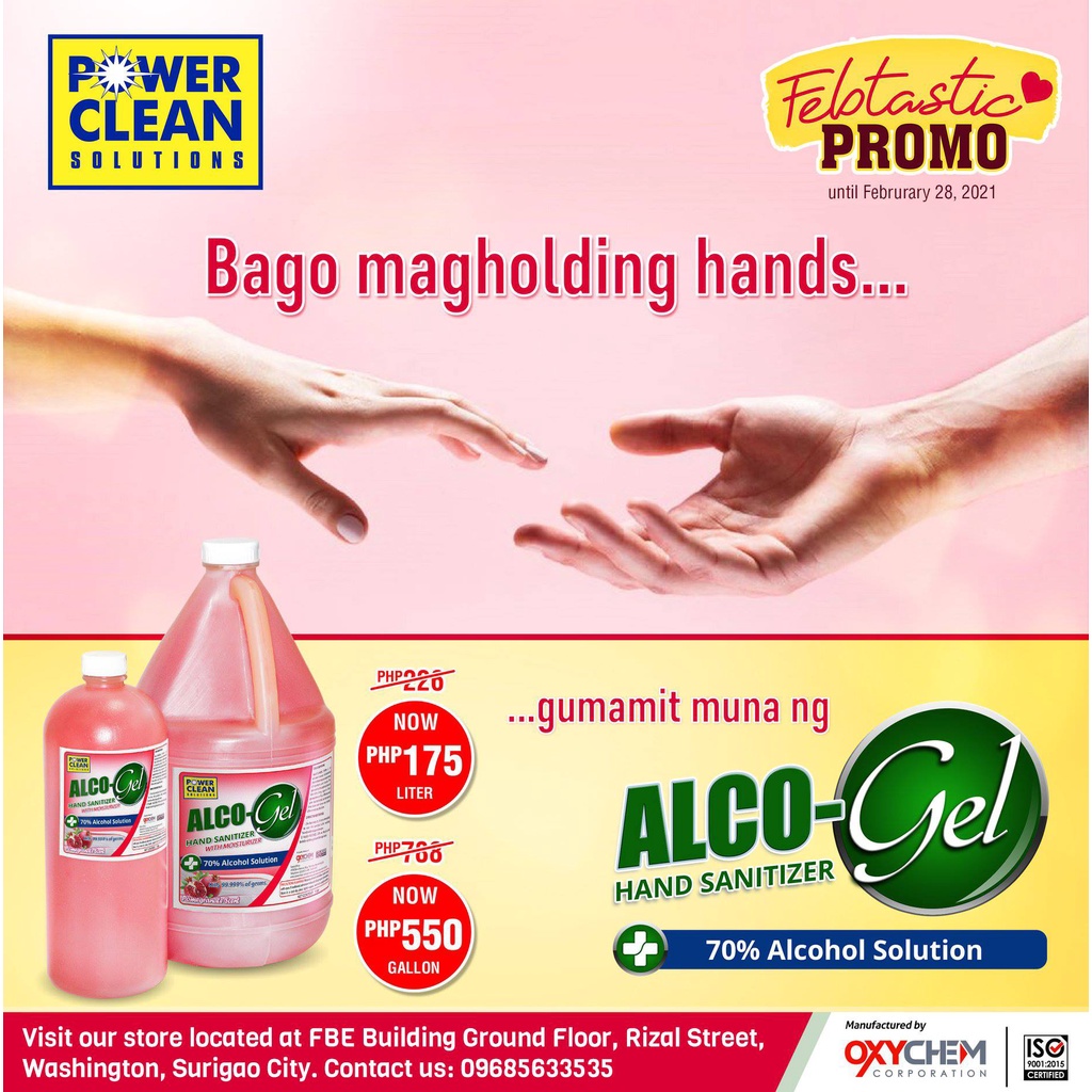 ALCOGEL 70% SOLUTION (Hand Sanitizer) | Shopee Philippines