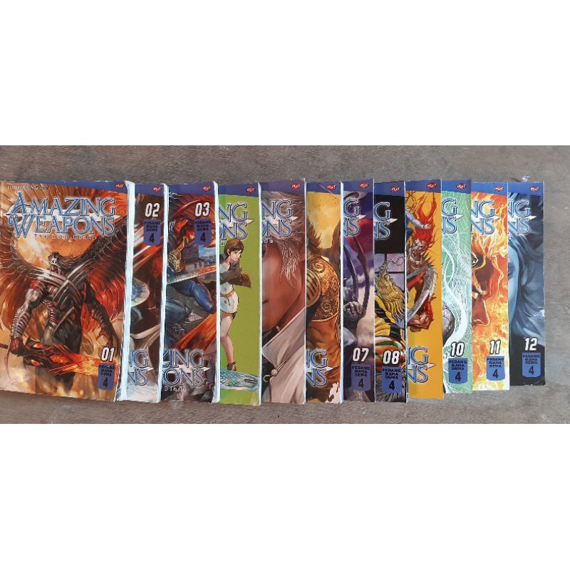 Amazing Weapons Comics 1 To 12ends | Shopee Philippines