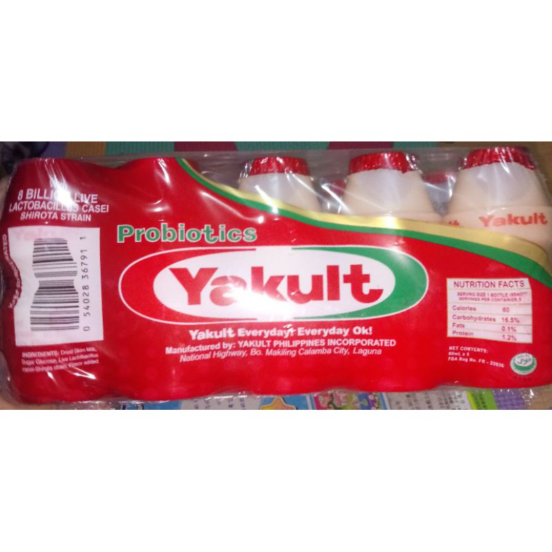 Yakult Probiotic Drink (2 packs) | Shopee Philippines