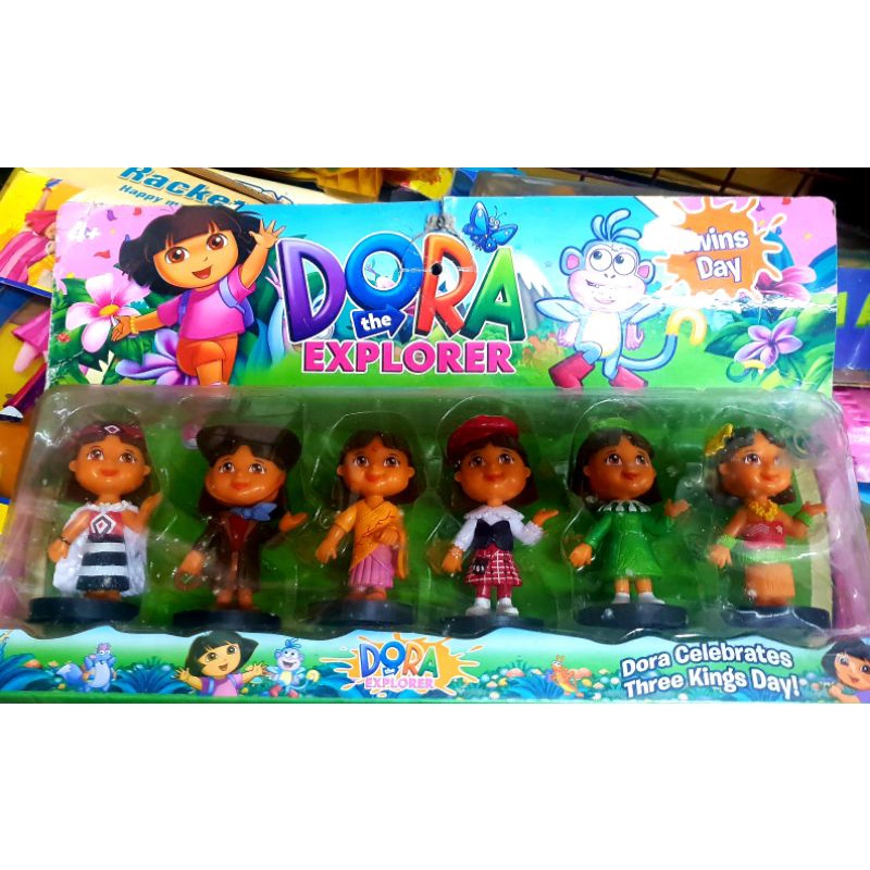 Dora the Explorer Toy figure 6pcs/pack | Shopee Philippines