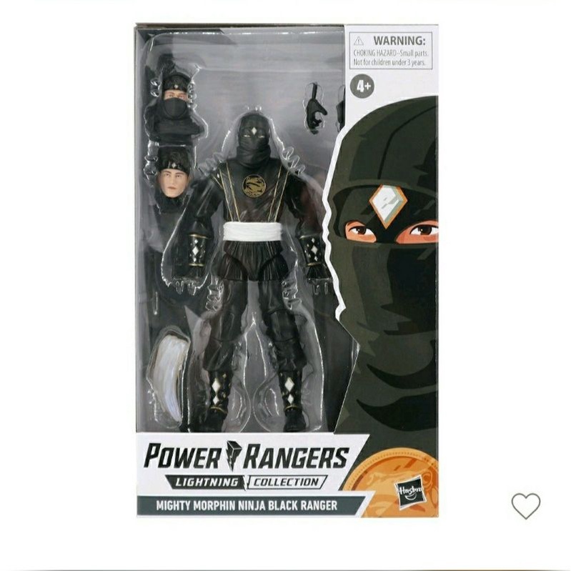 BAD BOX! BLACK NINJETTI POWER RANGERS Lightning Collection BAD BOX ...