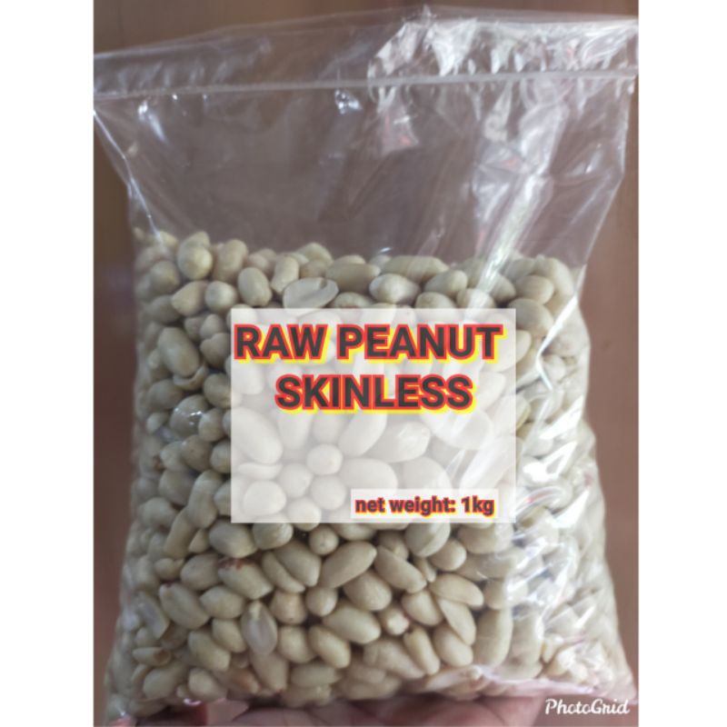 1kg raw peanut skinless ( mani or maning hubad na hilaw ) for sal ...