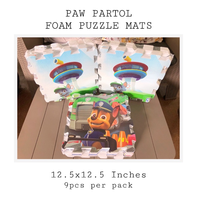 Paw patrol outlet puzzle mat