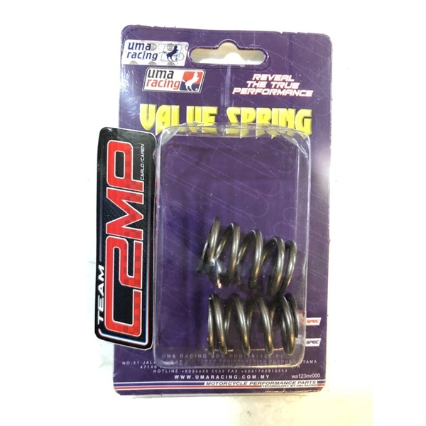UMA Racing 2 Valve Spring set Motorcycle 125cc below Honda and Yamaha ...