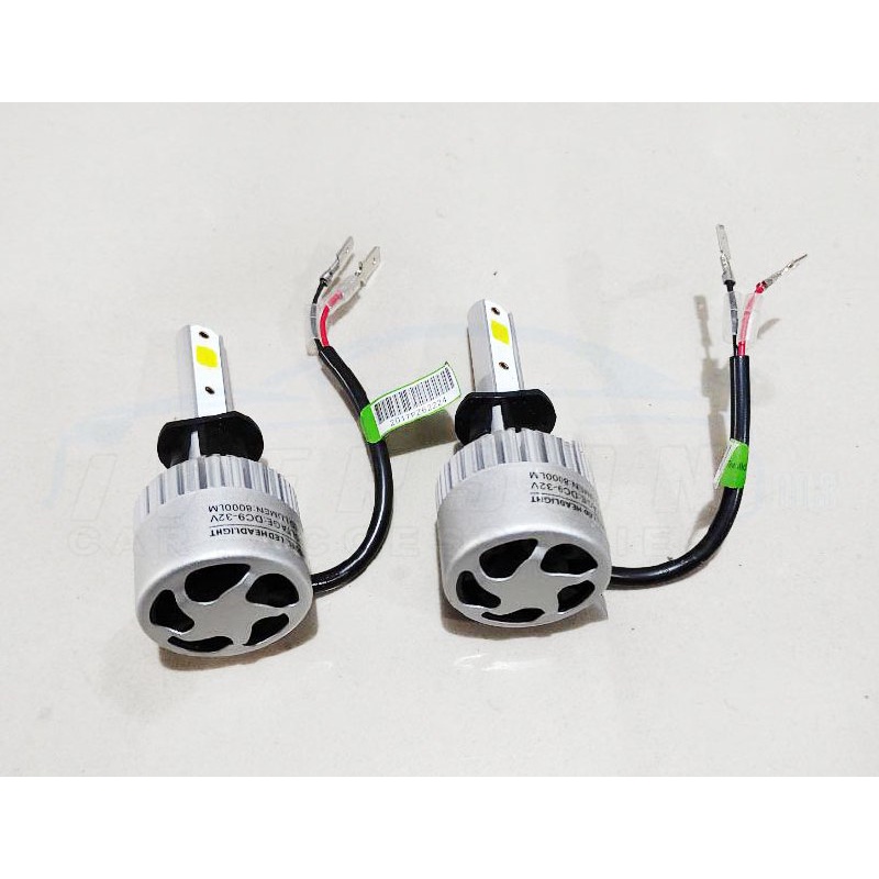 LED Car Headlight Bulb Socket Type H1 8000LM DC9-32V | Shopee Philippines