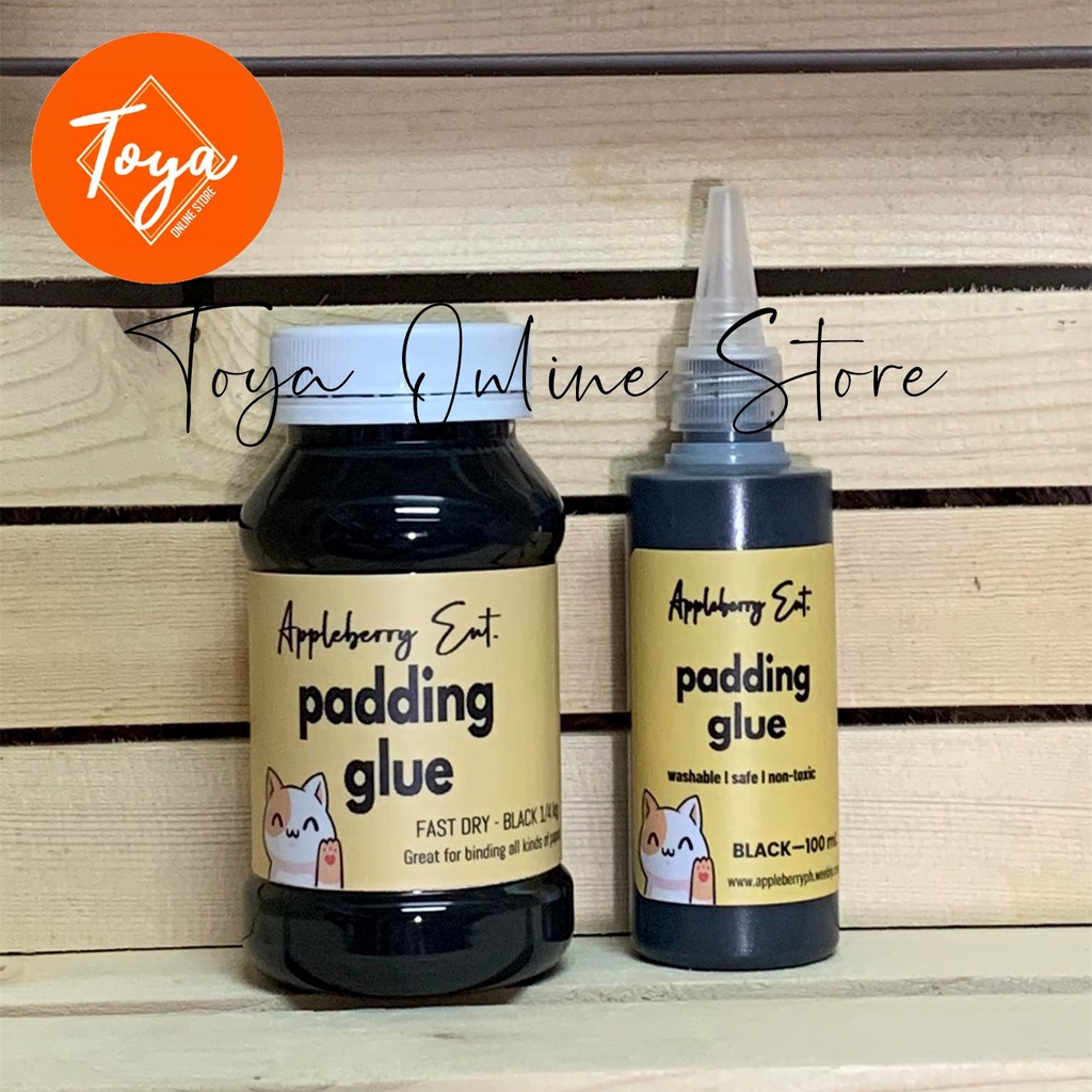 BLACK Padding Glue ( for DIY Notepad ) Shopee Philippines