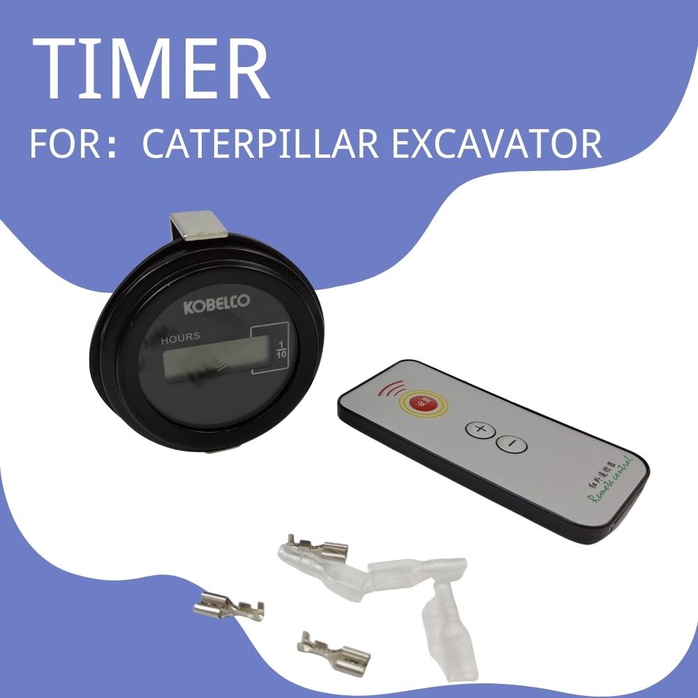 Suitable for Kobelco SK Excavator Time Remote Chronometer Schedule and ...