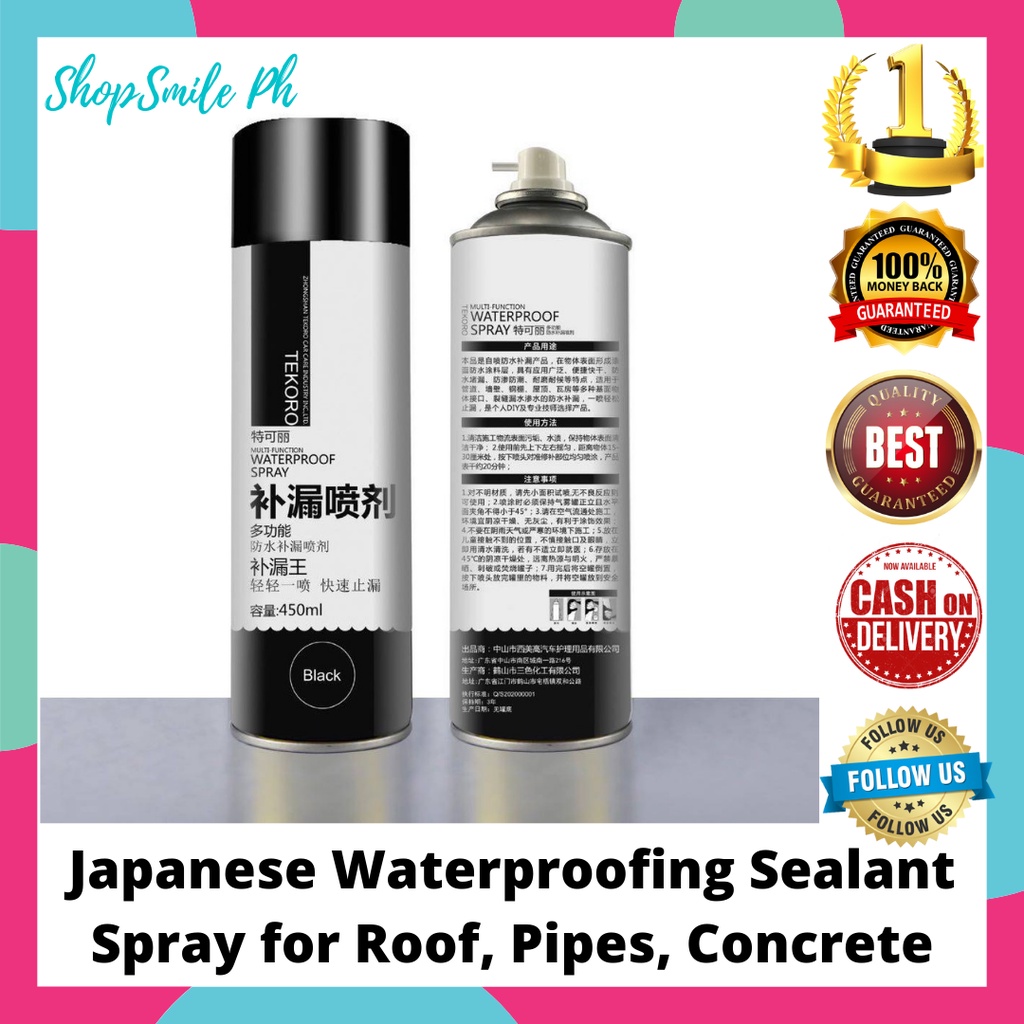 ORIGINAL JAPAN TEKORO Powerful Leak Sealant Spray, Fast Fix Leak