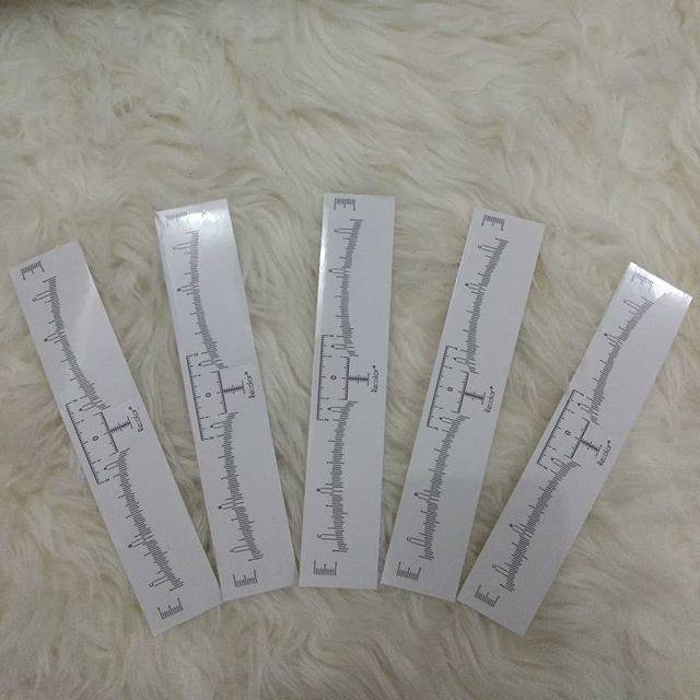 Eyebrow Sticker Ruler | Shopee Philippines