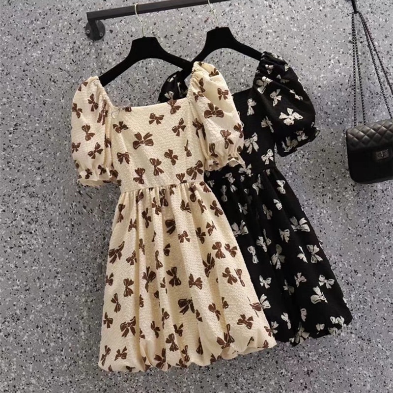 knee length dresses for ladies Cozy Winter Wonderland Pink Long Sleeve Lolita JSK Dress JSK and Coat 1 / M