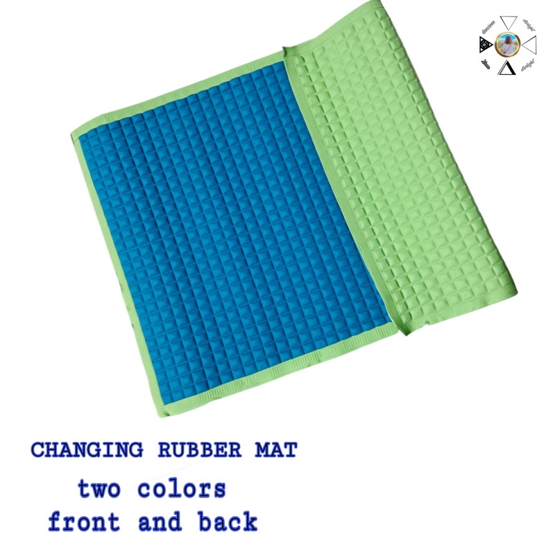 BABY CHANGING DIAPER MAT AIR FILLED RUBBER MAT/ BABY RUBBER MAT /BABY