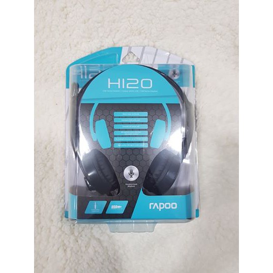 Rapoo h120 usb headset hot sale