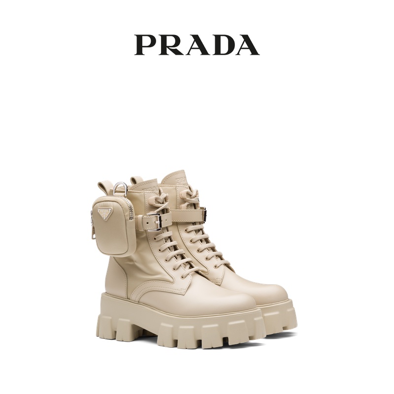 prada+leather+boots - Best Prices and Online Promos - Apr 2023 | Shopee  Philippines