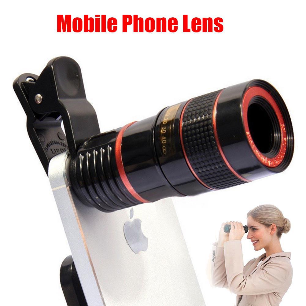 (Mobile phone telescope lens) 8x magnifying glass mobile lens with ...