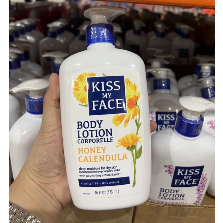 SELF CARE Essential KissMyFace Body Lotion Deep Moisture for Dry Skin w/ Antioxidants 473ml