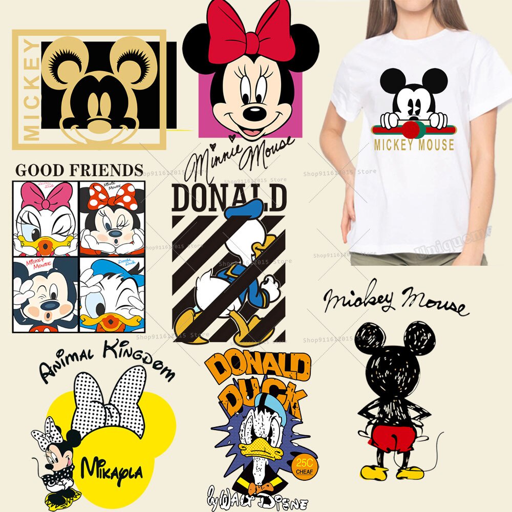 Disney outlet shirt and stickers