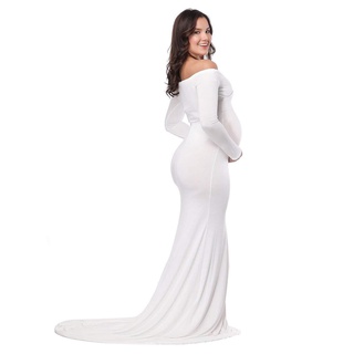 [recommended By Store Manager]fall Maternity Elegant Fitted Gown 