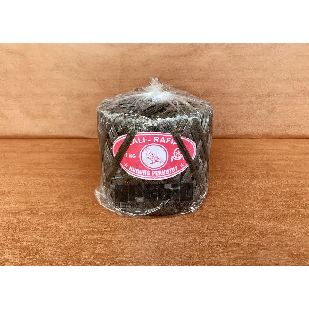 HITAM Ori Black Raffia Rope 1kg / Black Raffia Rope / Strong Raffia ...