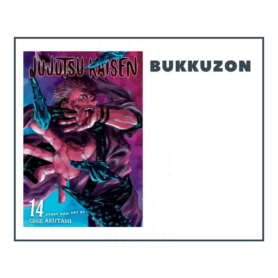 Jujutsu Kaisen Manga Volume 14 (English) | Shopee Philippines