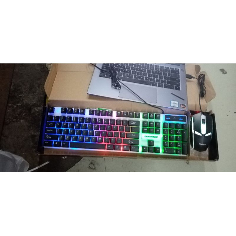 KUIYN T13 Mechanical Keyboard and Mouse USB 2.0/1.1 High Speed