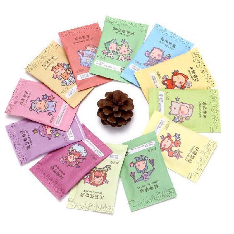 Air Freshener Sachets Aromatherapy Sachets Room Perfume Mini Deodorizer